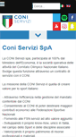 Mobile Screenshot of coniservizi.coni.it